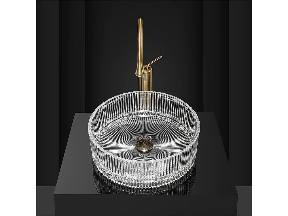 Lavabo Sobre Encimera Rea Ingrid White