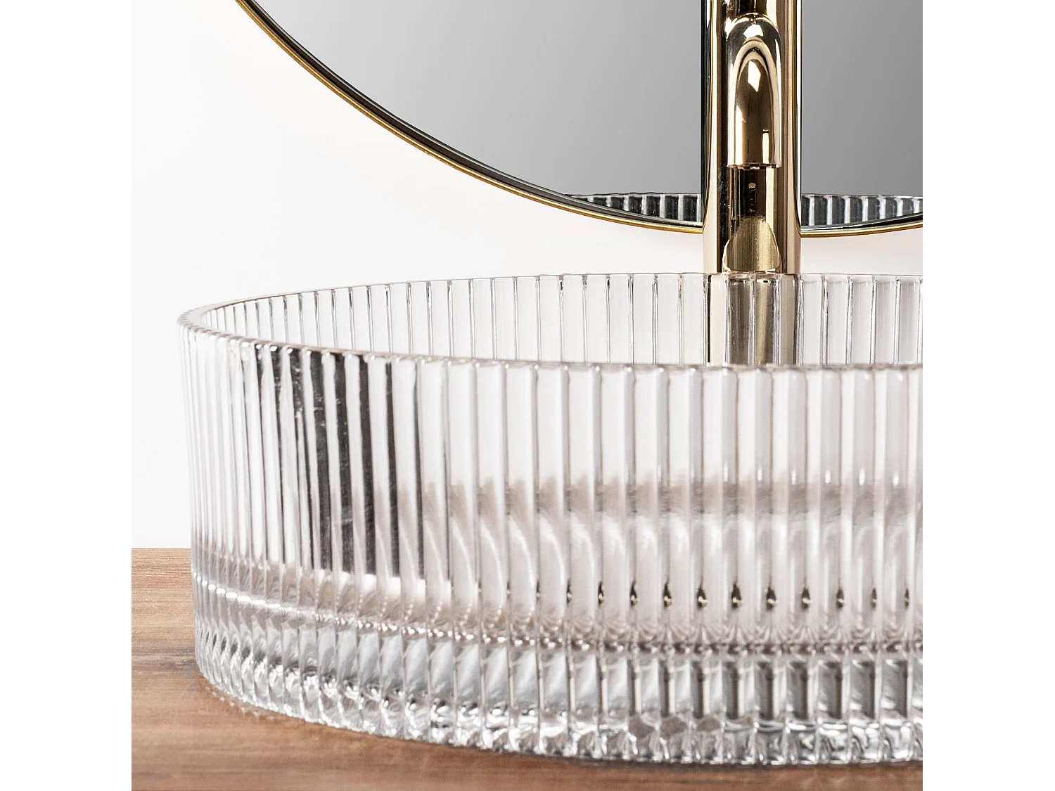 Lavabo Sobre Encimera Rea Ingrid White