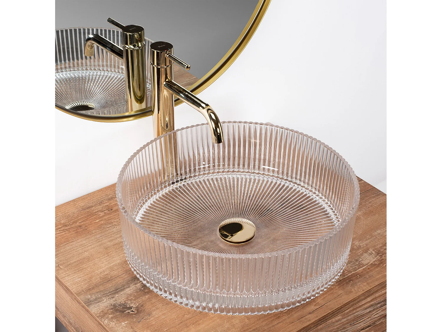 Lavabo Sobre Encimera Rea Ingrid White