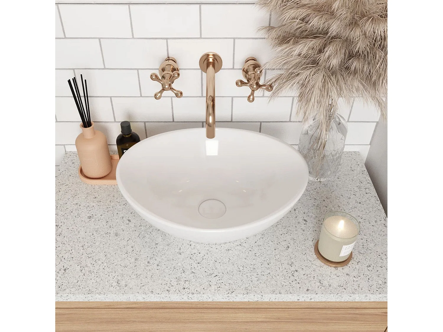 Lavatório De Apoio Rea Sofia White