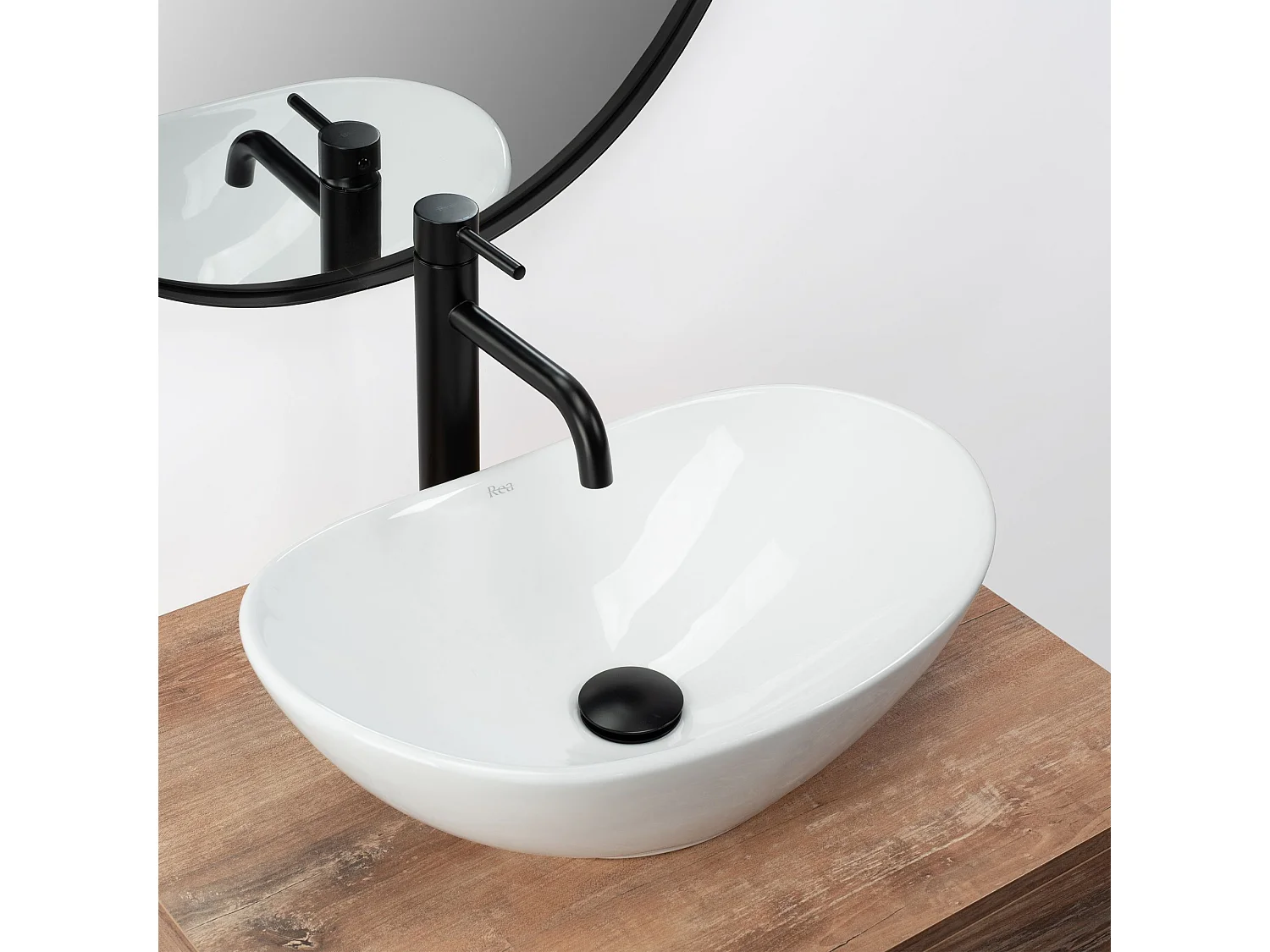 Vasque À Poser Rea Royal Mini White