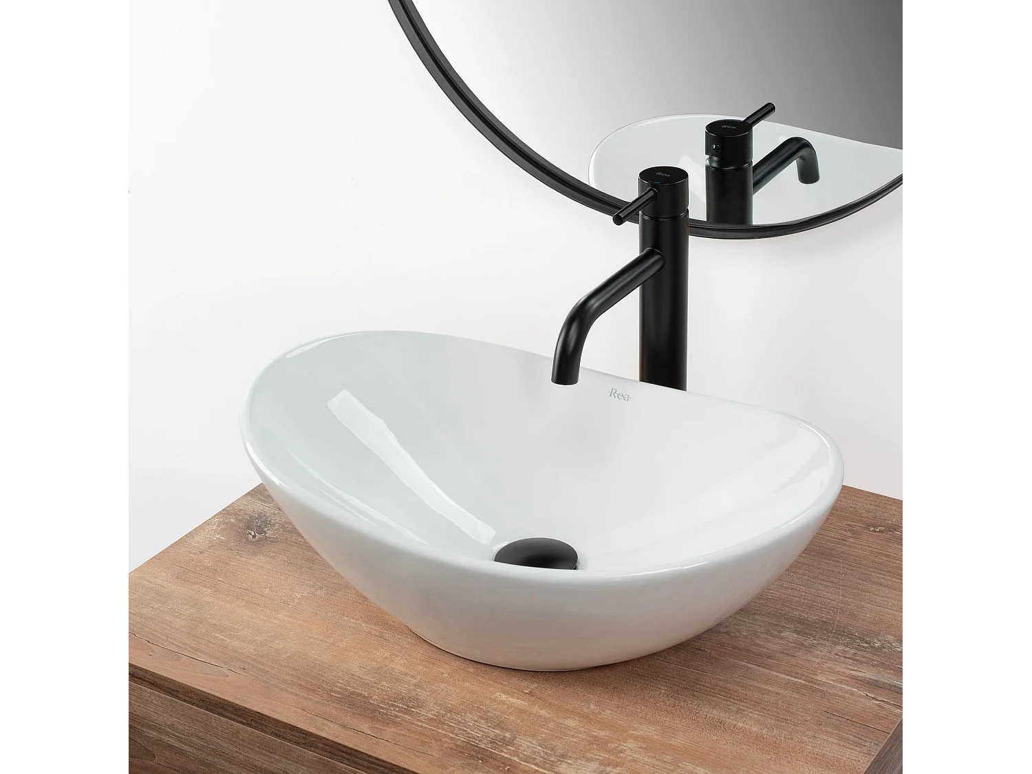 Vasque À Poser Rea Royal Mini White