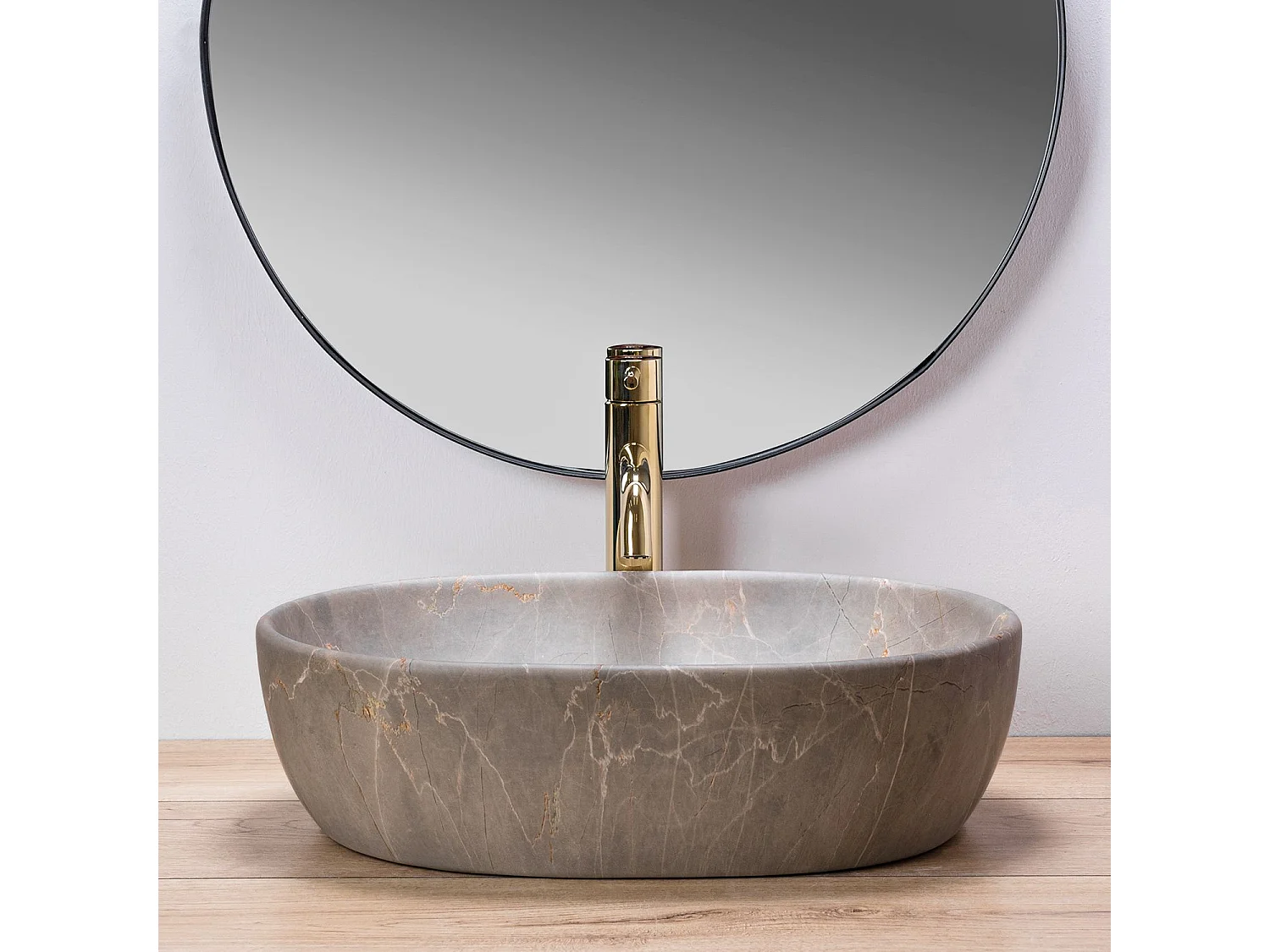 Vasque À Poser Rea Lara- Nablatowa Beige