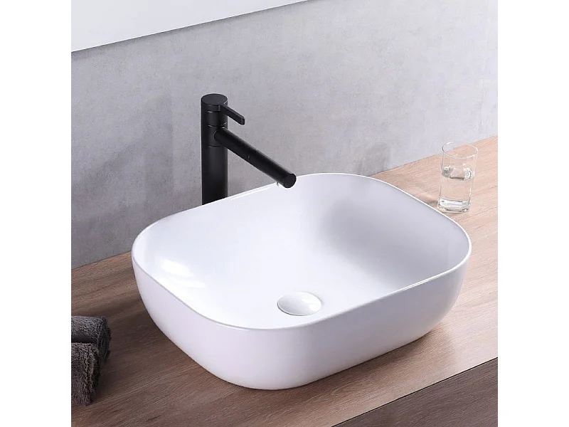 Opzetwastafel Rea Mona White