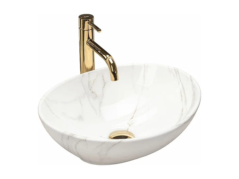 Opzetwastafel Rea Sofia Shiny Aiax White