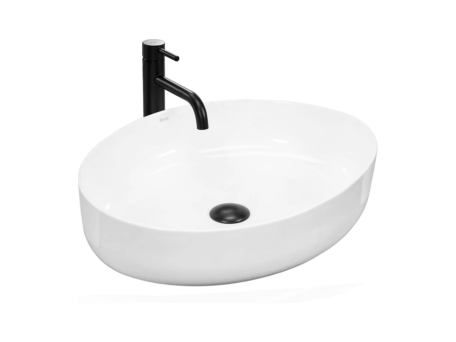 Opzetwastafel Rea Queen White