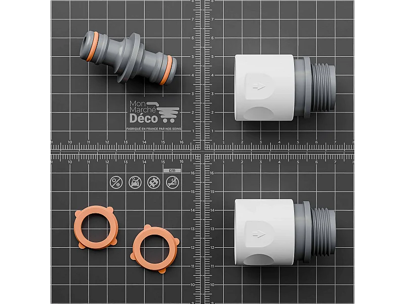 Kit de Jumelage Horizontal pour Récupérateur Modulable