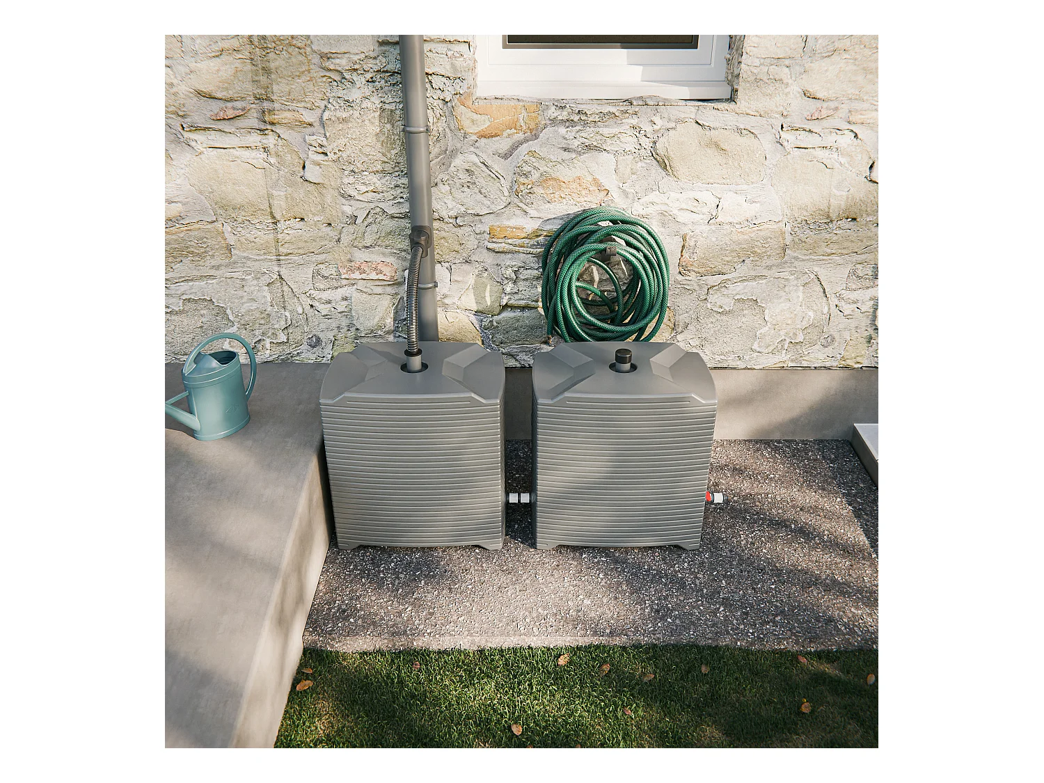 Récupérateur d'Eau Modulable 126 L - Kit de Départ