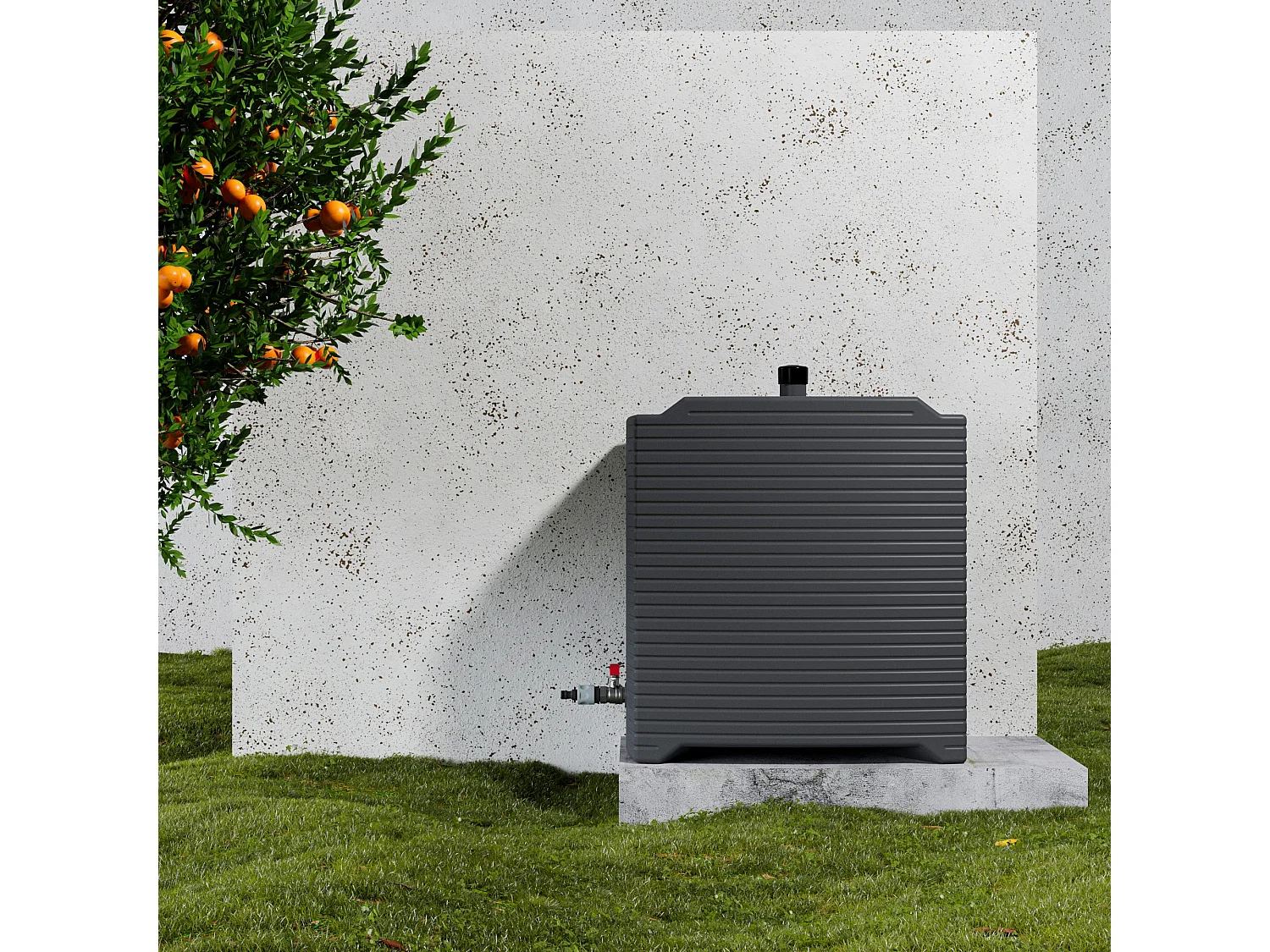 Récupérateur d'Eau Modulable 126 L - Kit de Départ