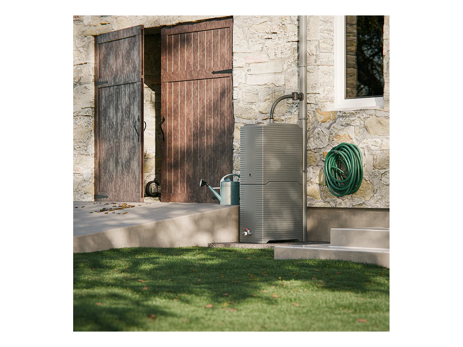 Récupérateur d'Eau Modulable 126 L - Extension Verticale