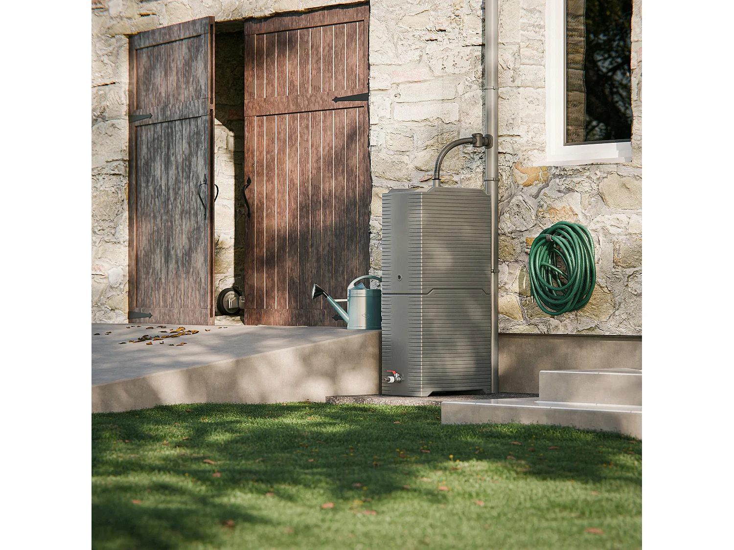 Récupérateur d'Eau Modulable 126 L - Extension Verticale