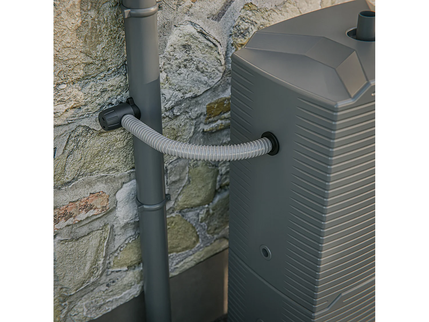 Collecteur de Gouttière diam. 80/100