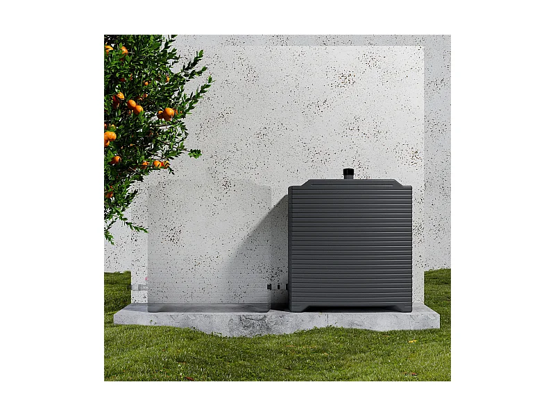 Récupérateur d'Eau Modulable 126 L - Extension Horizontale
