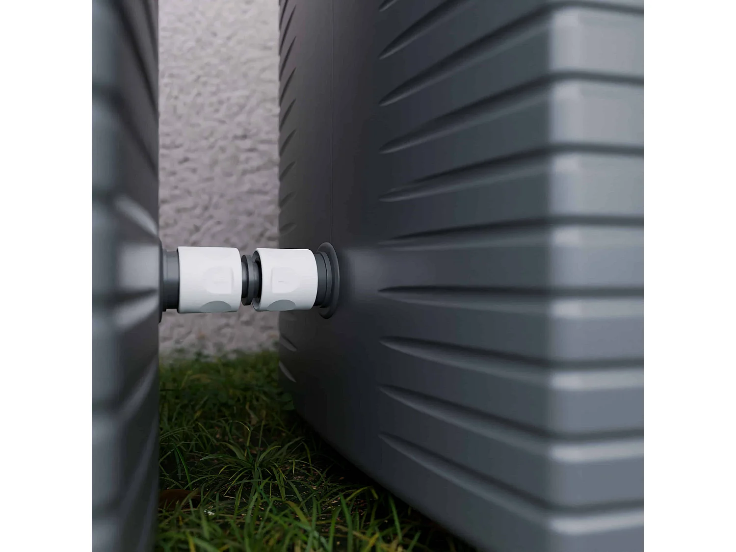 Récupérateur d'Eau Modulable 126 L - Extension Horizontale