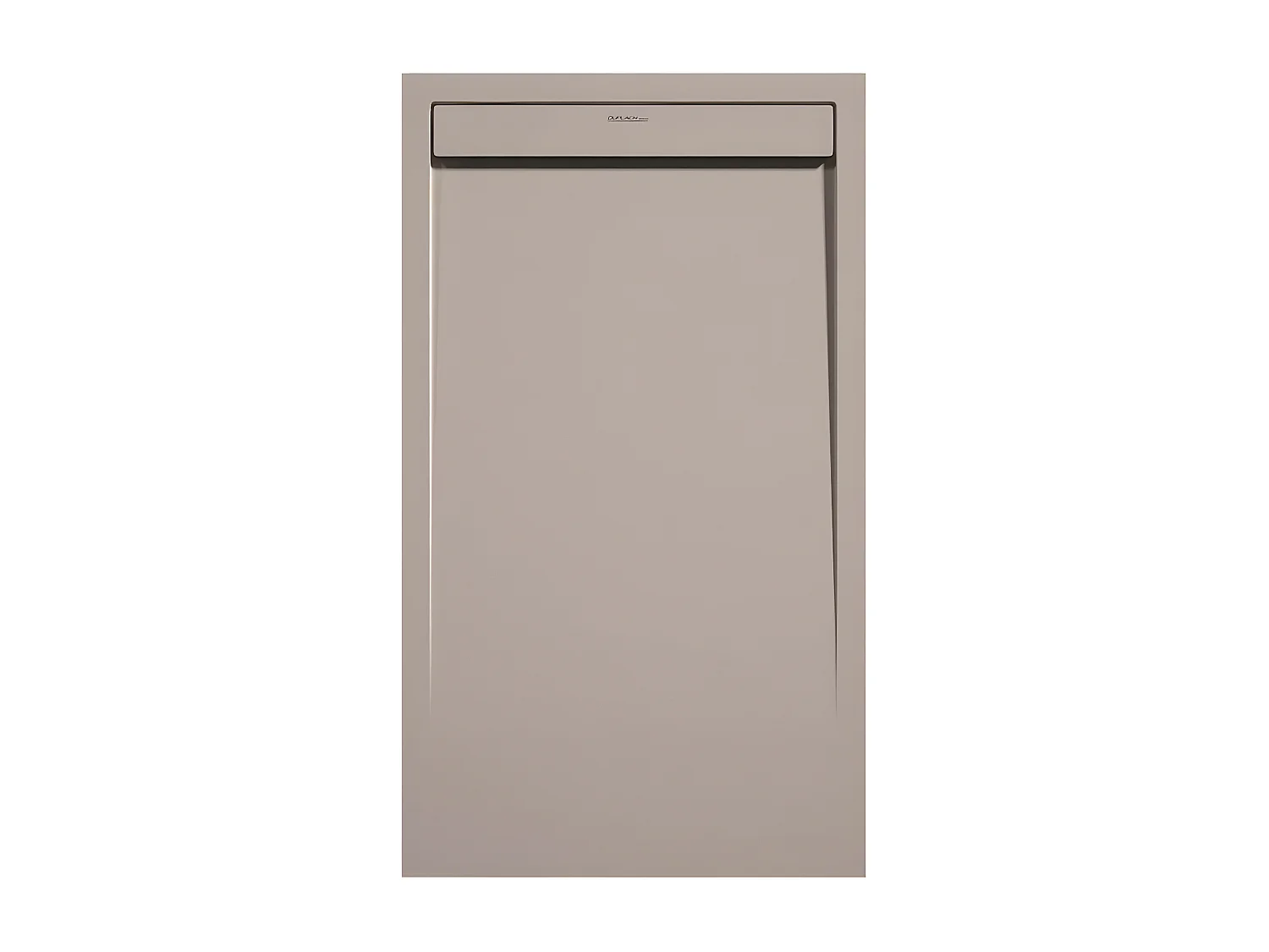 Receveur de douche Sable, finition Lisse Stone SMART, grille de couleur - 100 x 80 cm