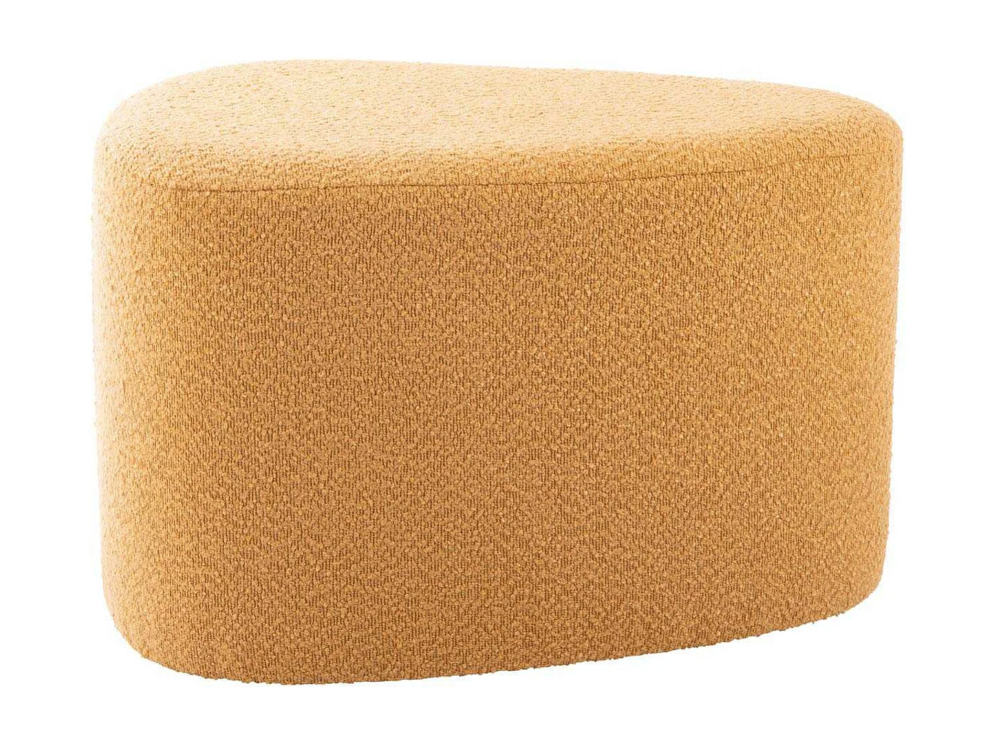 Pouf en tissu bouclette Ada Organic Large