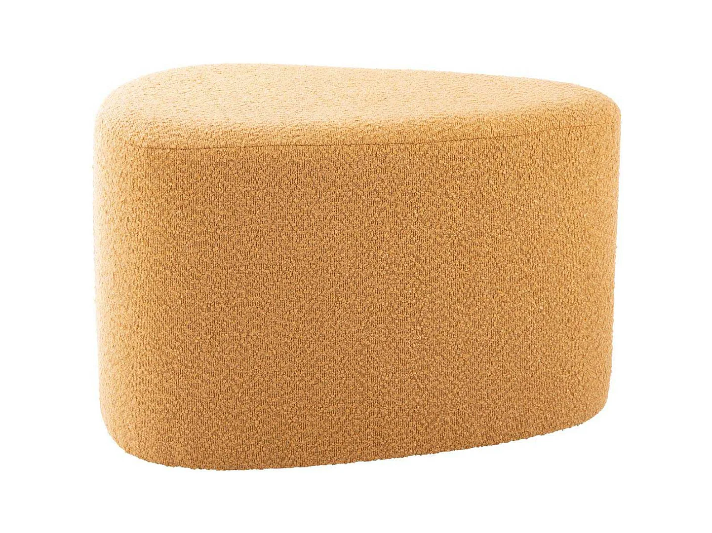Pouf en tissu bouclette Ada Organic Large