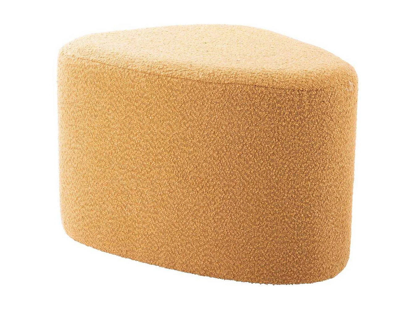 Pouf en tissu bouclette Ada Organic Large