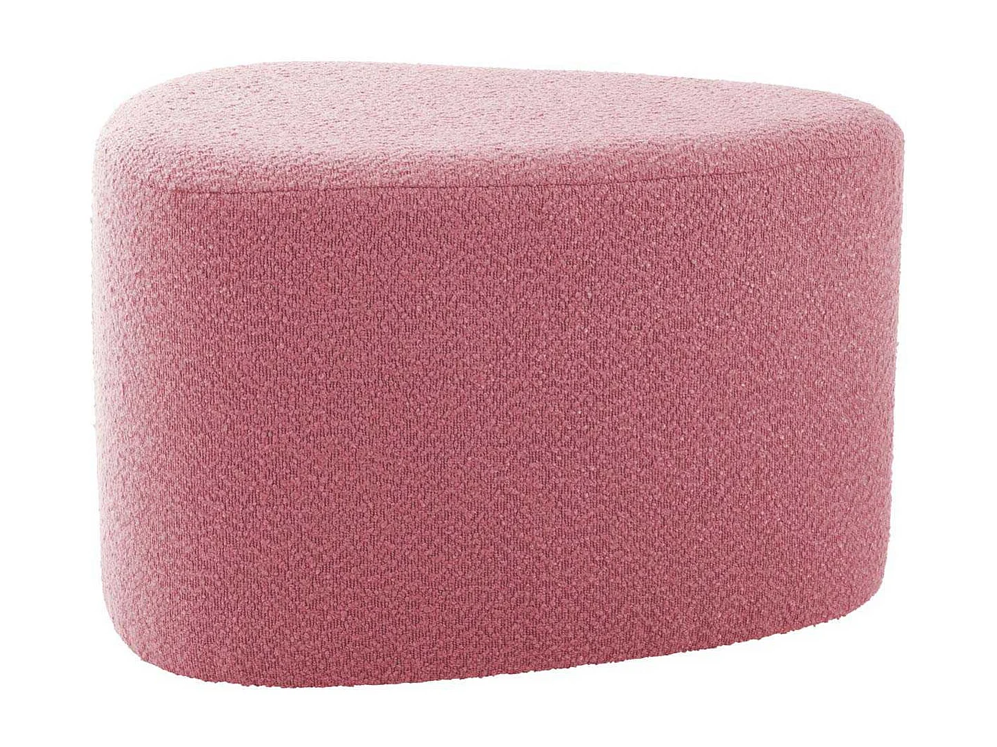 Pouf en tissu bouclette Ada Organic Large