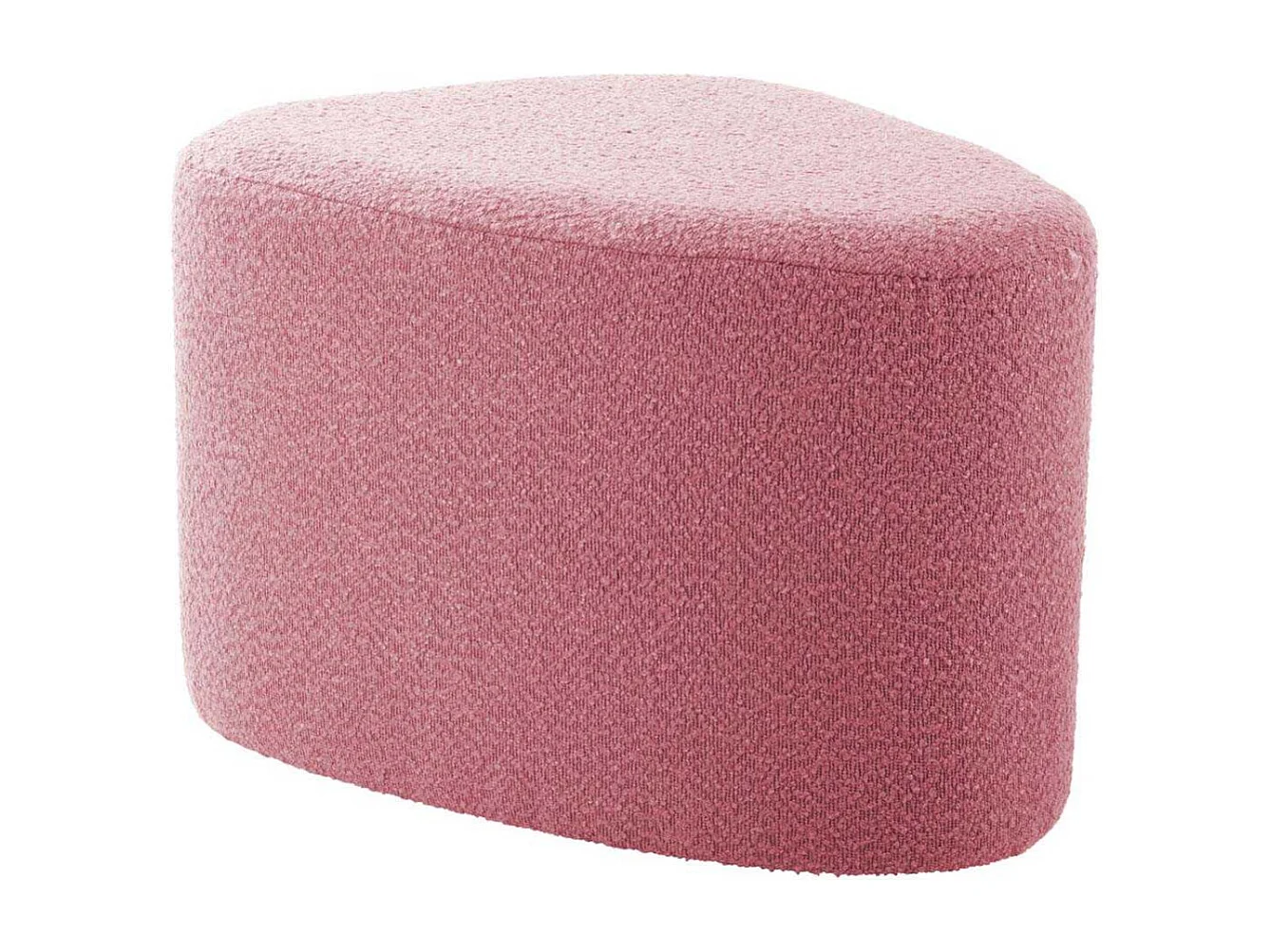 Pouf en tissu bouclette Ada Organic Large