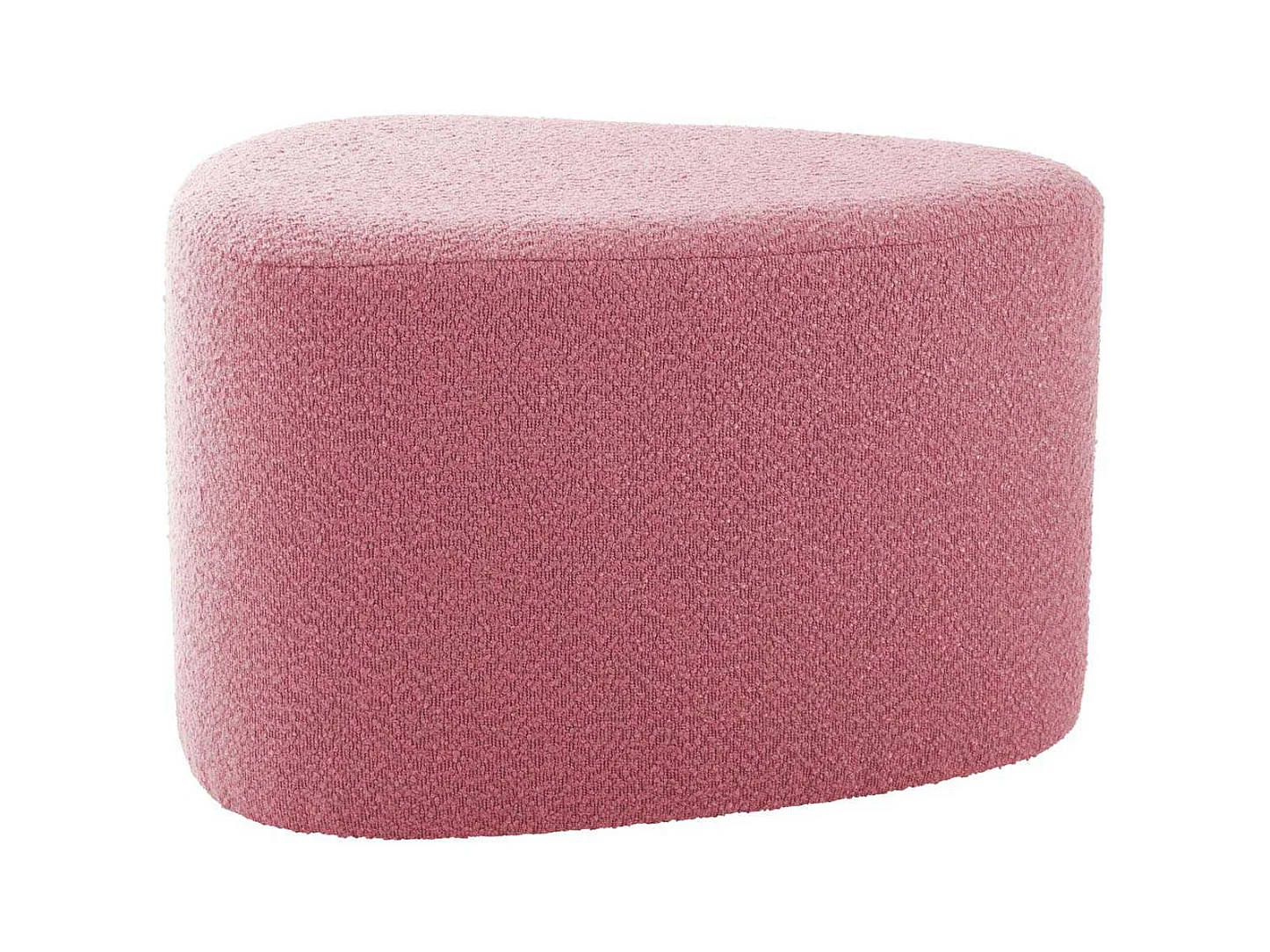 Pouf en tissu bouclette Ada Organic Large