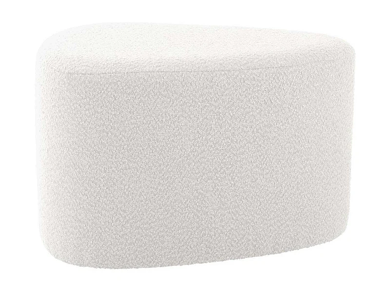 Pouf en tissu bouclette Ada Organic Large