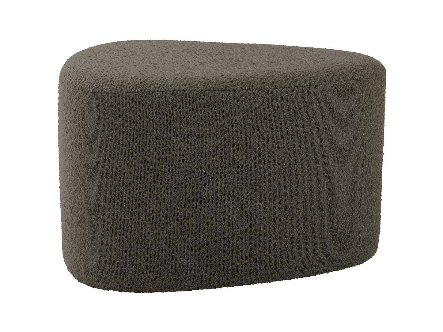 Pouf en tissu bouclette Ada Organic Large