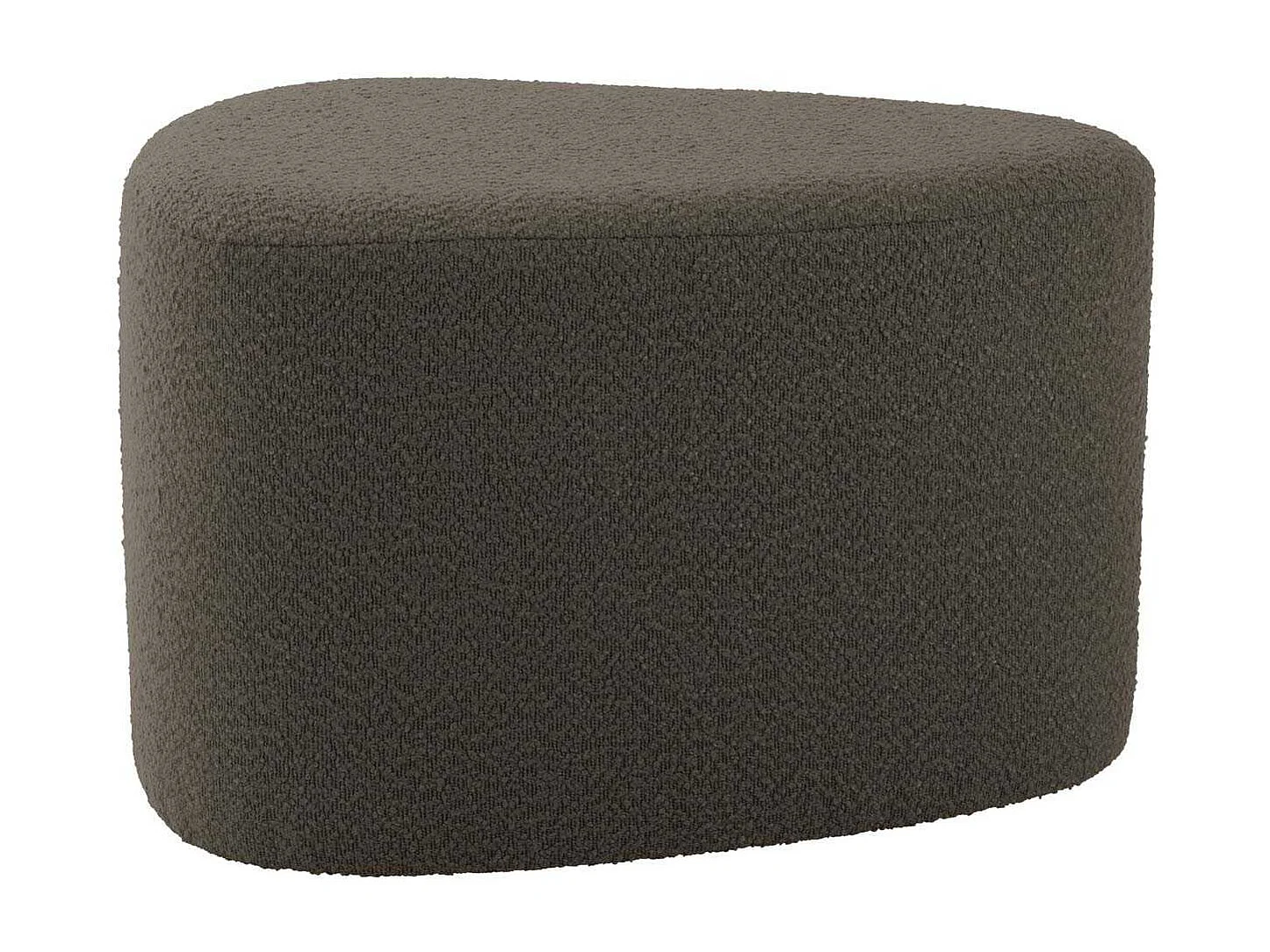 Pouf en tissu bouclette Ada Organic Large