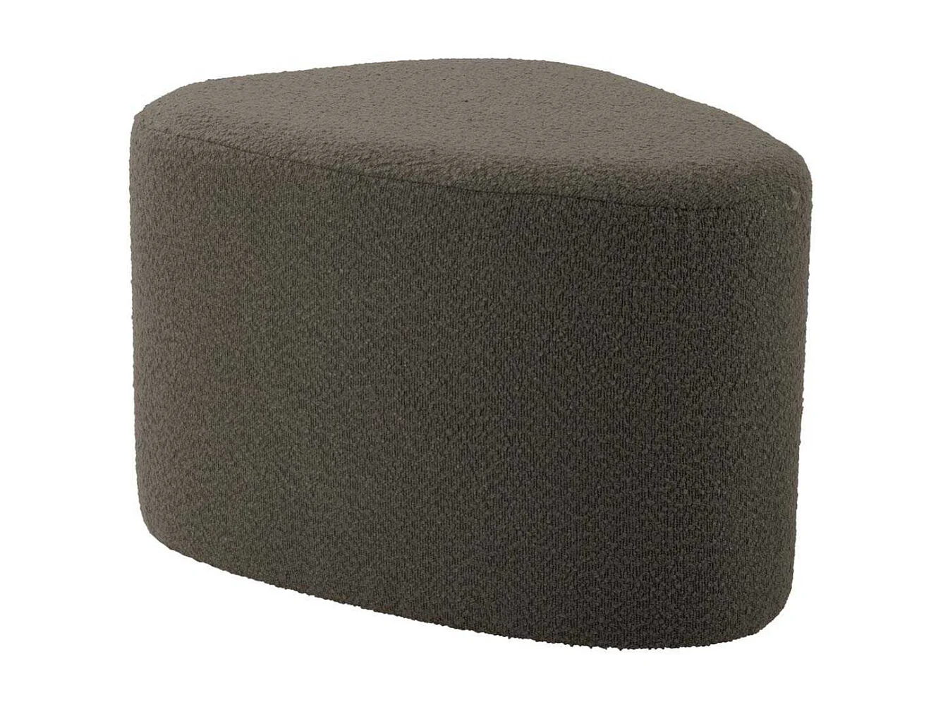 Pouf en tissu bouclette Ada Organic Large