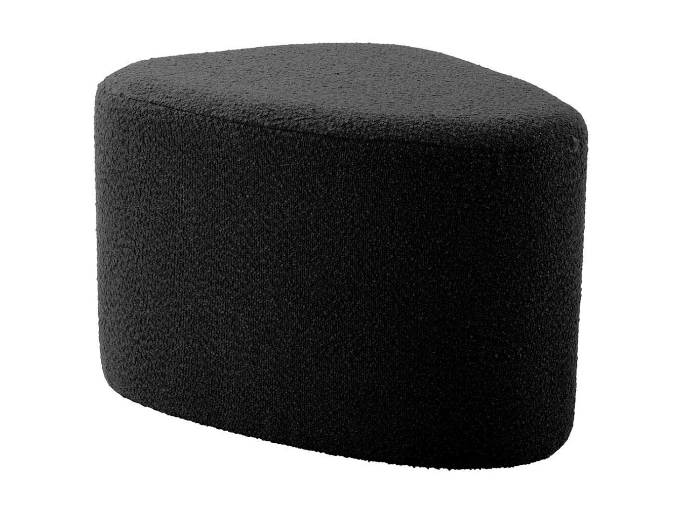 Puf Ada Organic Duży - Czarny