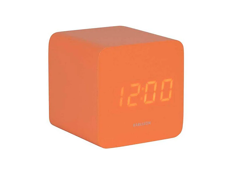 Réveil carré LED en MDF Spry