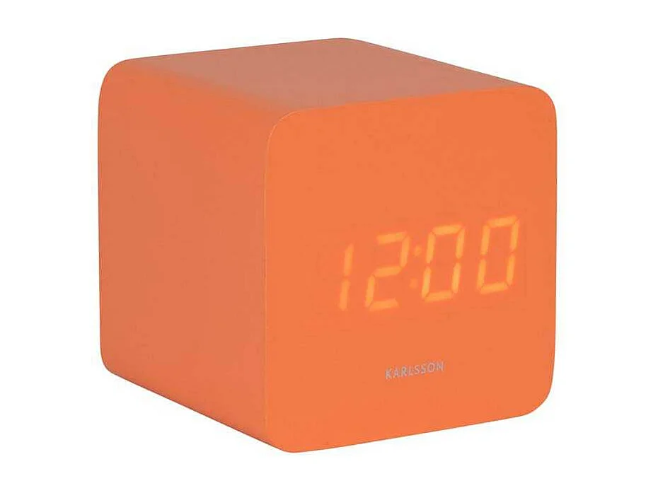 Réveil carré LED en MDF Spry