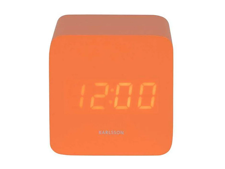 Réveil carré LED en MDF Spry