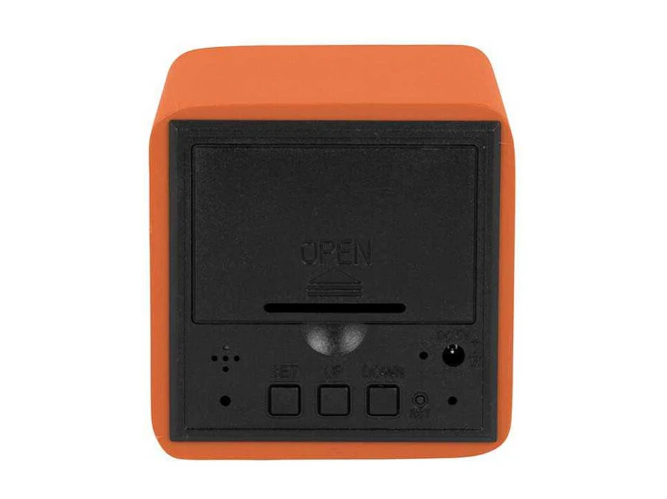 Réveil carré LED en MDF Spry