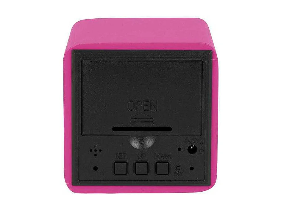 Réveil carré LED en MDF Spry