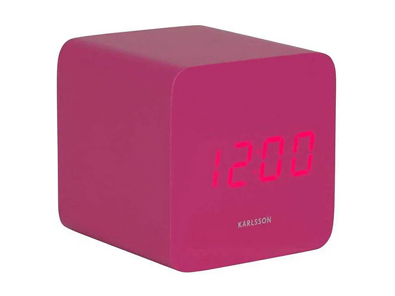 Réveil carré LED en MDF Spry