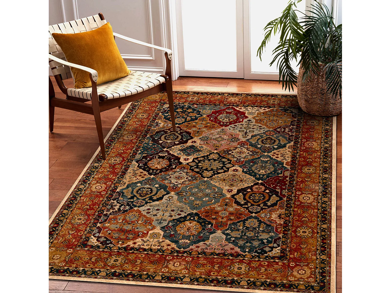 Alfombra de lana POLONIA Azer Marco oriental 235x350 cm