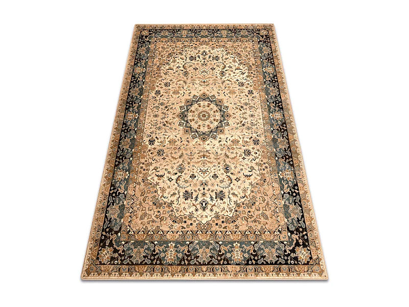 Tapis en laine OMEGA Adagio Vintage, rougette cognac 200x300 cm