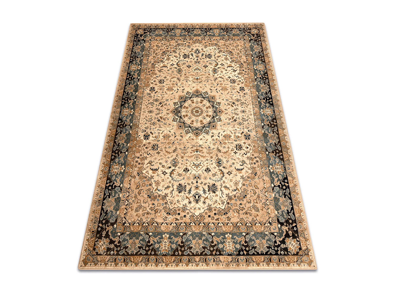 Tapis en laine OMEGA Adagio Vintage, rougette cognac 200x300 cm