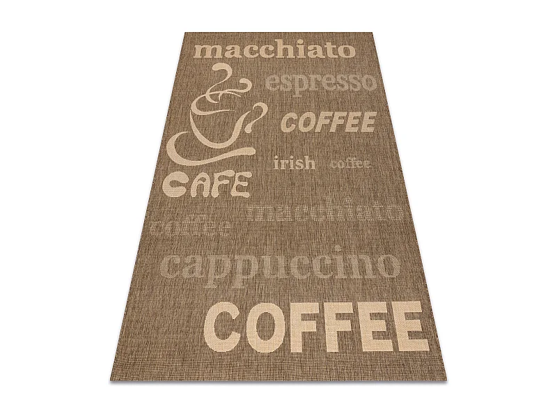 TEPPICH SIZAL FLOORLUX 20221 coffe / mais 140x200 cm