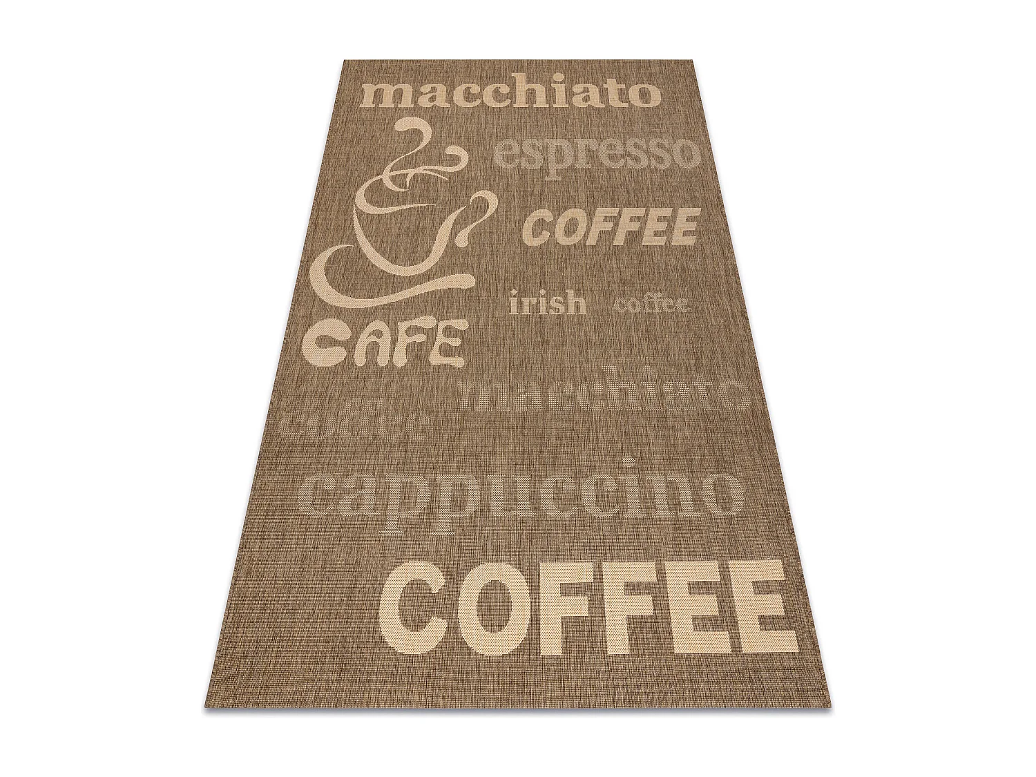 Sisal tapijt SISAL FLOORLUX 20221 coffee / meer 140x200 cm