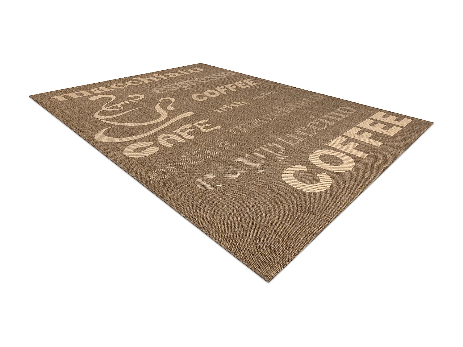 Sisal tapijt SISAL FLOORLUX 20221 coffee / meer 140x200 cm