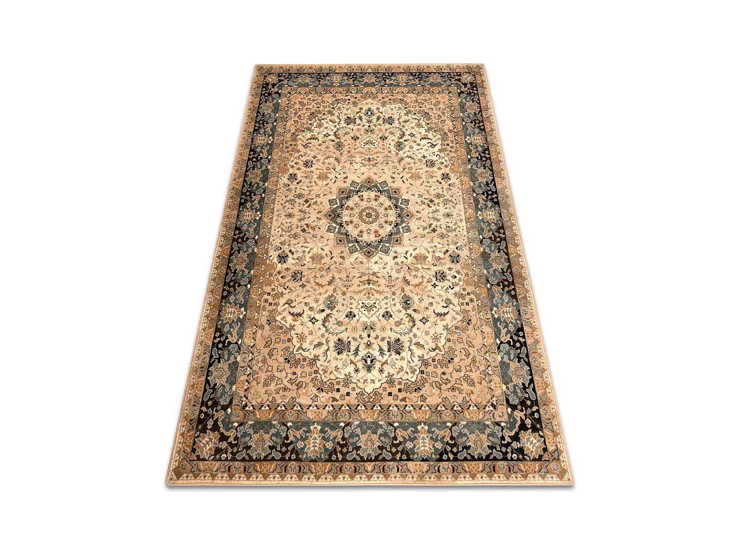 Tapis en laine OMEGA Adagio Vintage, rougette cognac 170x235 cm