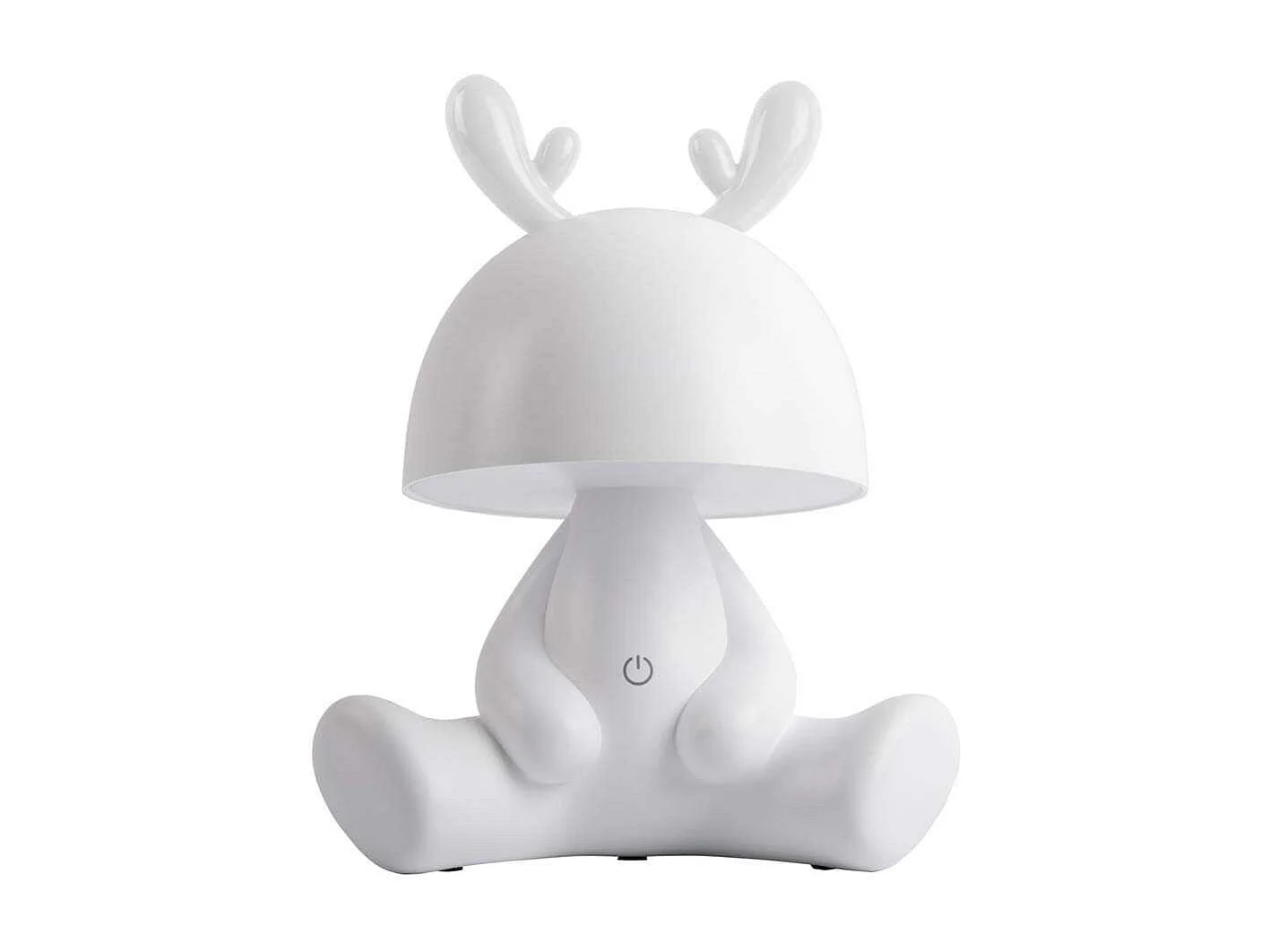 Lampe à poser en plastique LED Deer Blanc
