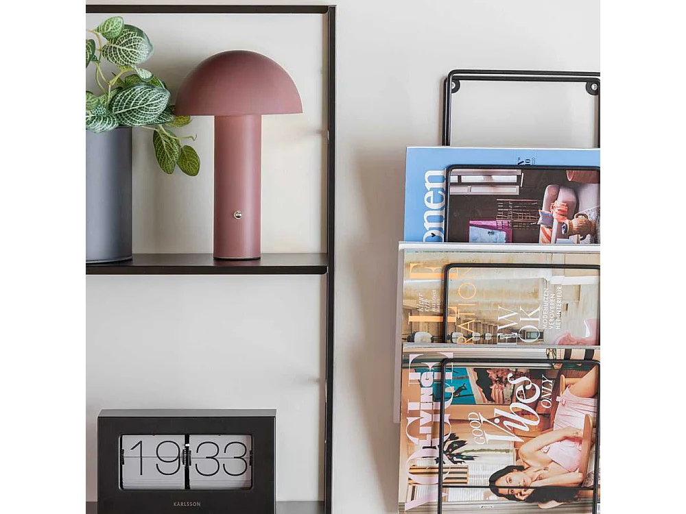 Tischlampe Fuego - Roter Ocker