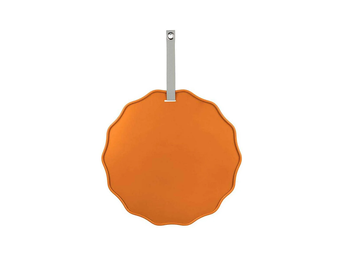 Tableau mémo en métal Funky Wave Orange