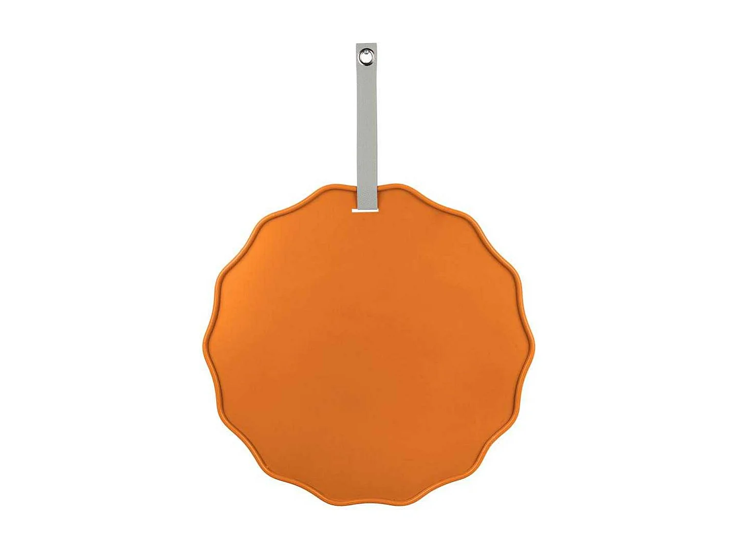 Tableau mémo en métal Funky Wave Orange