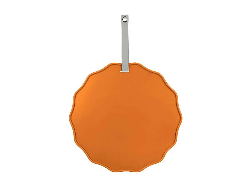 Tableau mémo en métal Funky Wave Orange