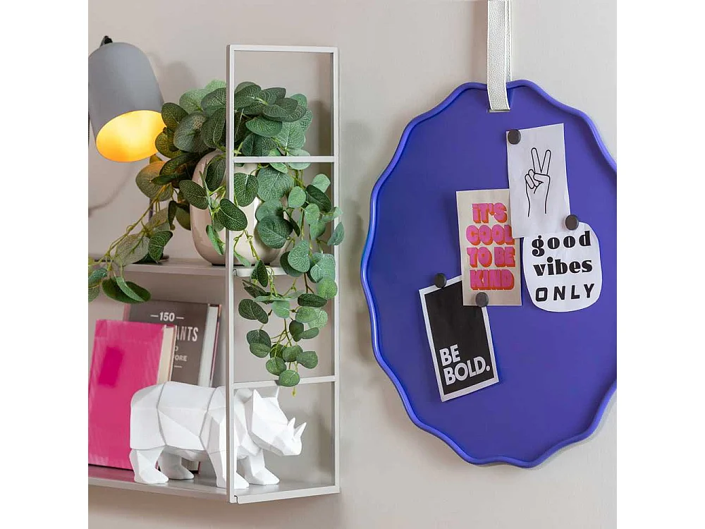 Tableau mémo en métal Funky Wave