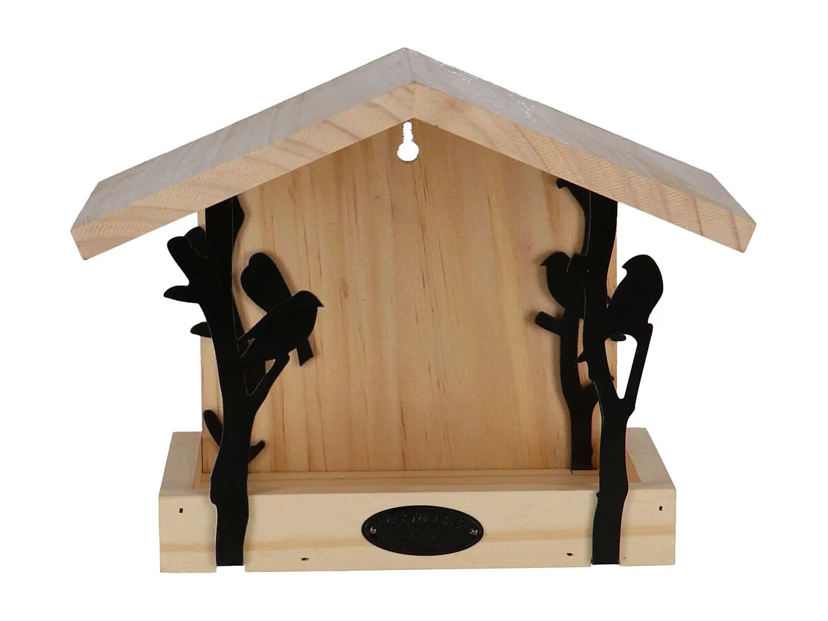 Mangeoire murale en Pin et fer